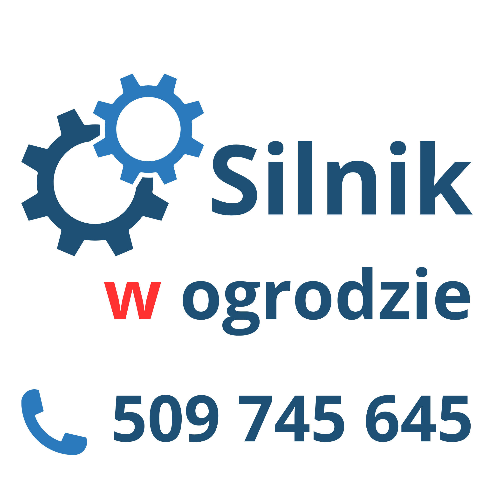 Silnik w ogrodzie